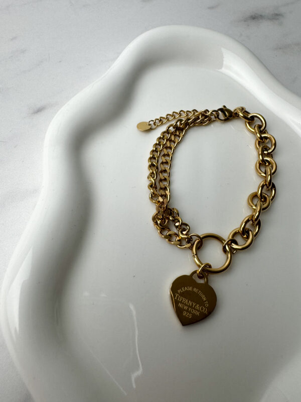 Pulsera TYF Dorada - Image 2